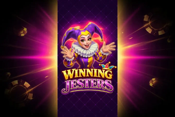 Portada de la slot «Winning Jesters»