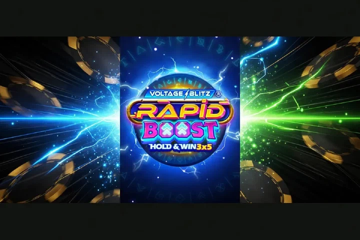Portada de la slot «Voltage Blitz Rapid Boost»