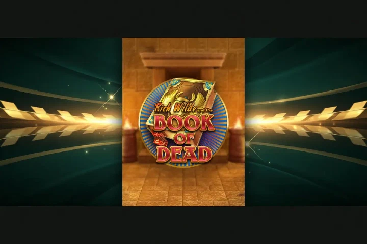 Portada de la slot «Book of Dead»